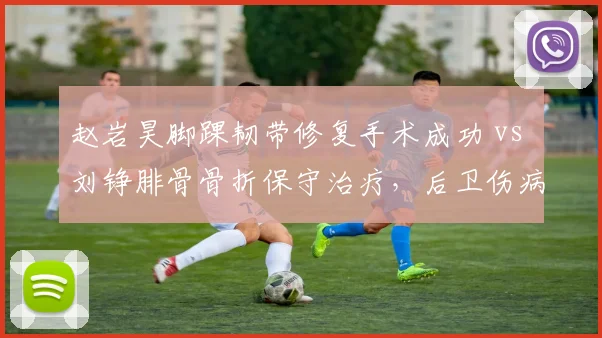 赵岩昊脚踝韧带修复手术成功 vs 刘铮腓骨骨折保守治疗,后卫伤病恢复路径选择差异